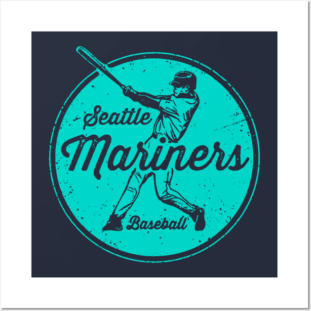 Vintage Mariners Wall Art by Throwzack